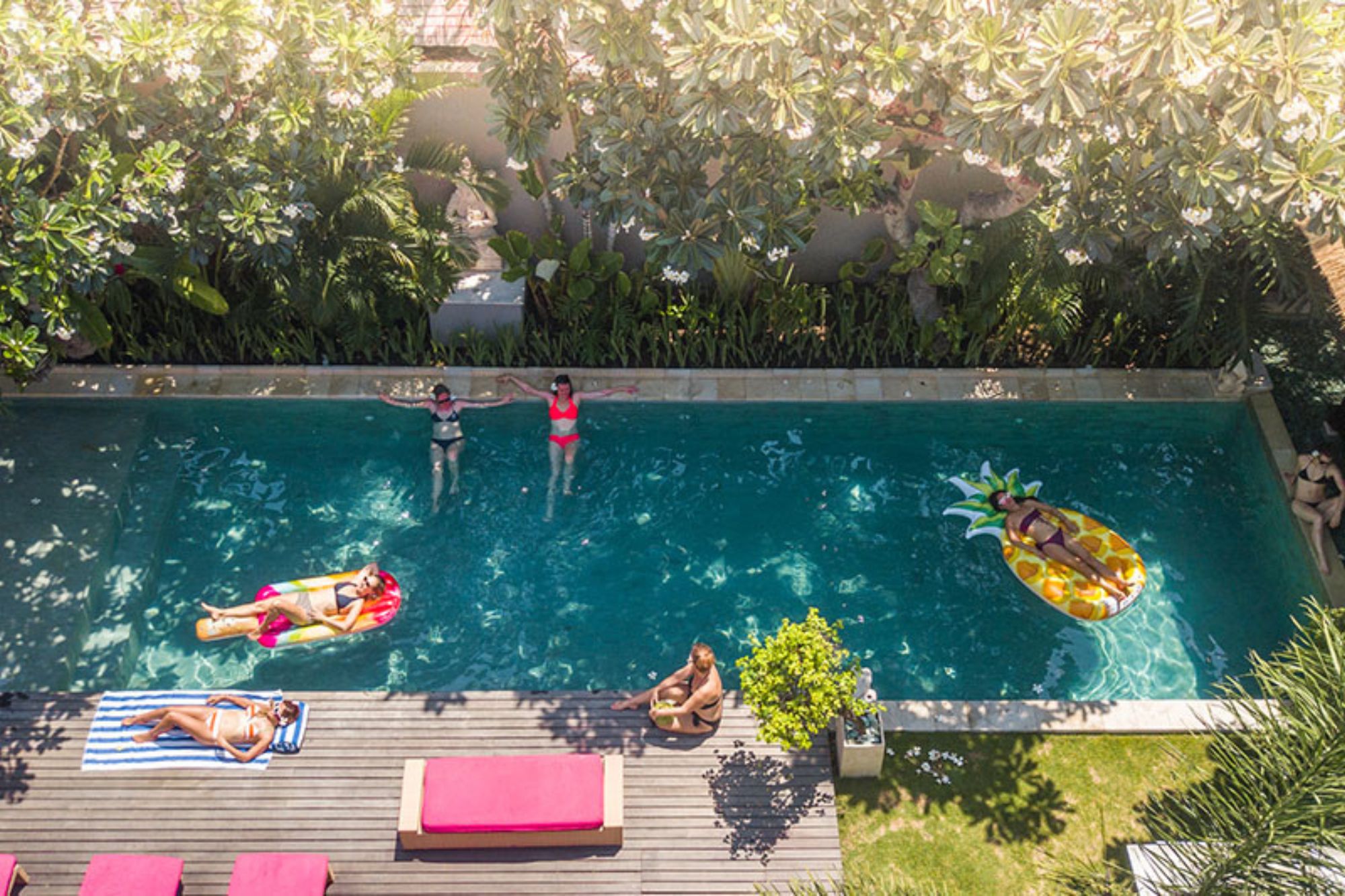 Chandra Bali Pool With Floaties | Bali, Indonesia