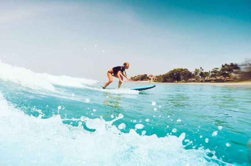 Chandra Seminyak Beach Surfing